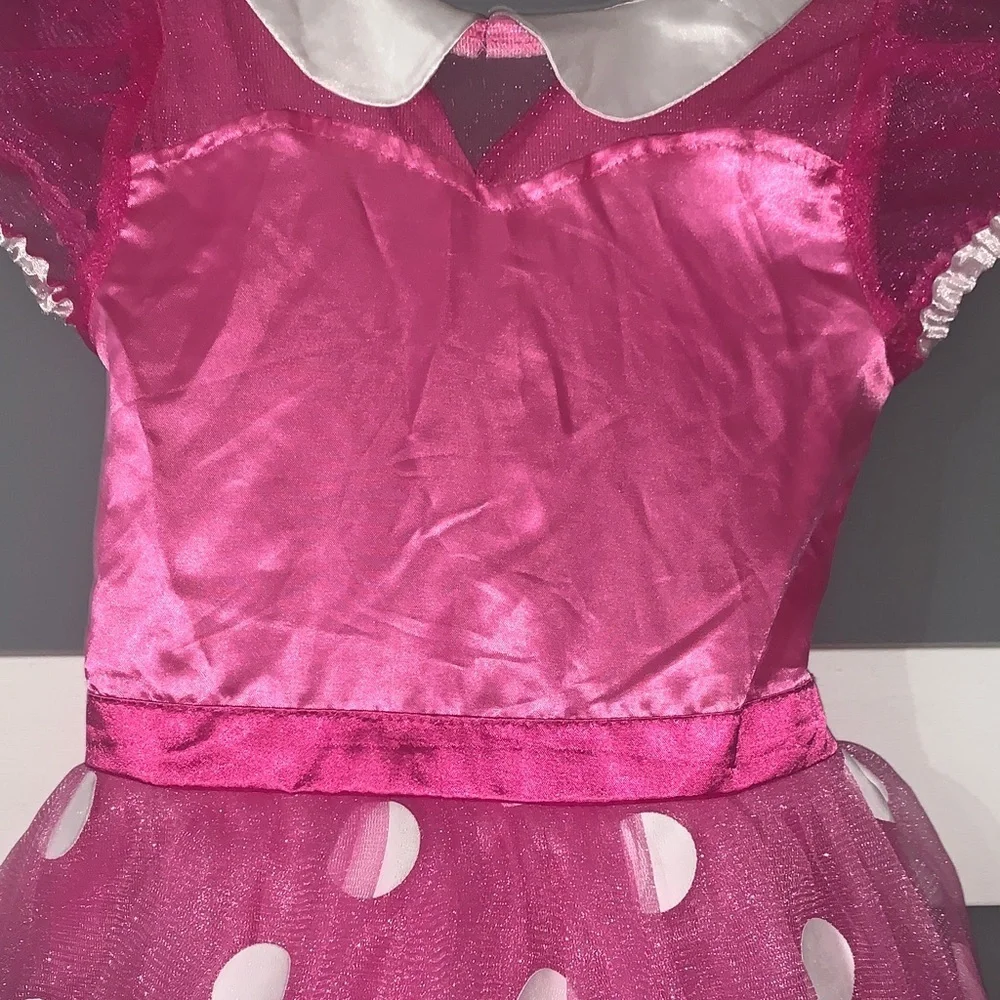 Disney  Minnie  Pink Polka Dot Kids Costume